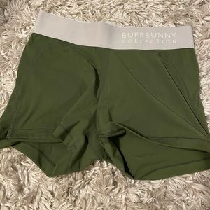 BuffBunny Demi Combat Green Shorts